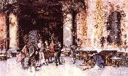 Marsal, Mariano Fortuny y The Choice of A Model oil on canvas